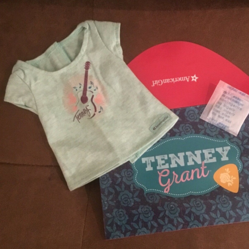 American Girl Doll Tenney Grant Guitar T-Shirt and